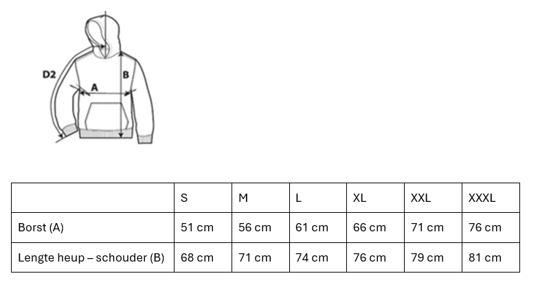 Groepstruien - Hoodie voor volwassenen met eigen ontwerp